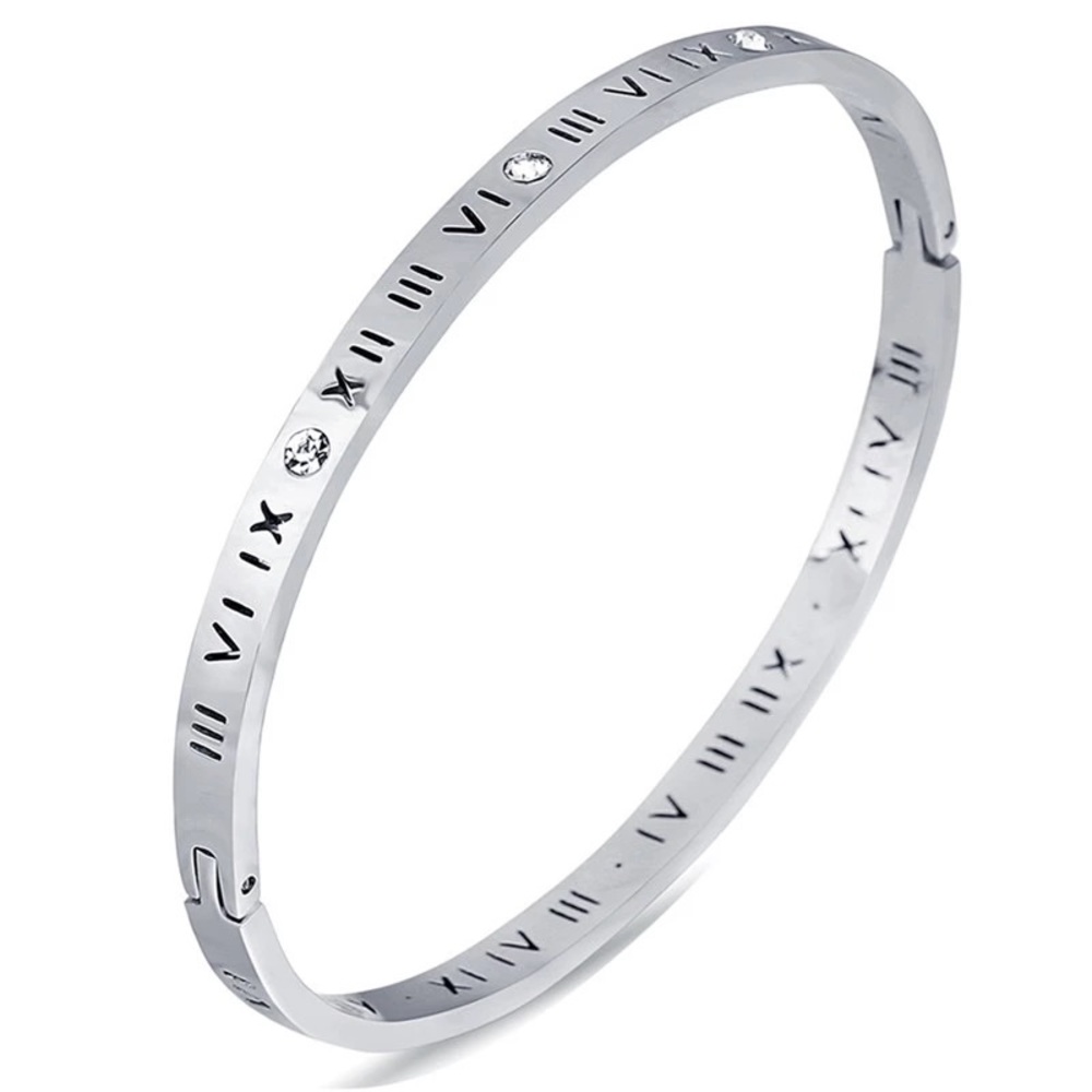Roman numerals bracelet